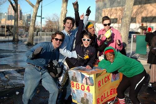 Hipsters, dressed ironically as hipsters Hipsters, dressed ironically as hipsters