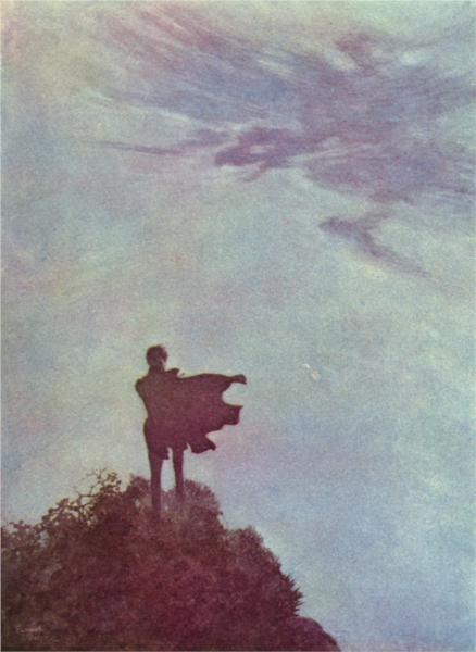Alone, by Edmund Dulac