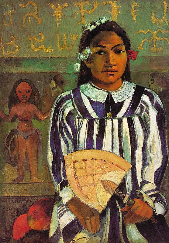 Tehamana has many parents (The Ancestors of Tehamana). by Gauguin