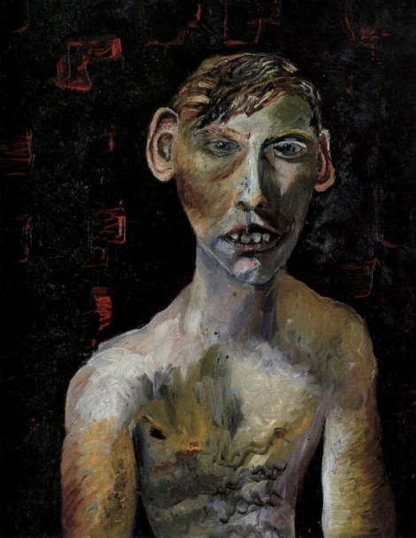 Evacuee Boy by Lucian Freud